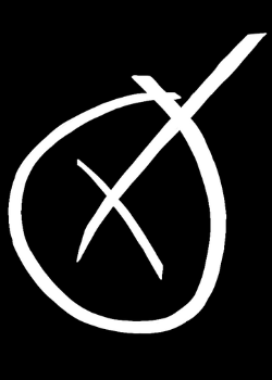 Logotipo - Cultos Marginais - Fundo Preto